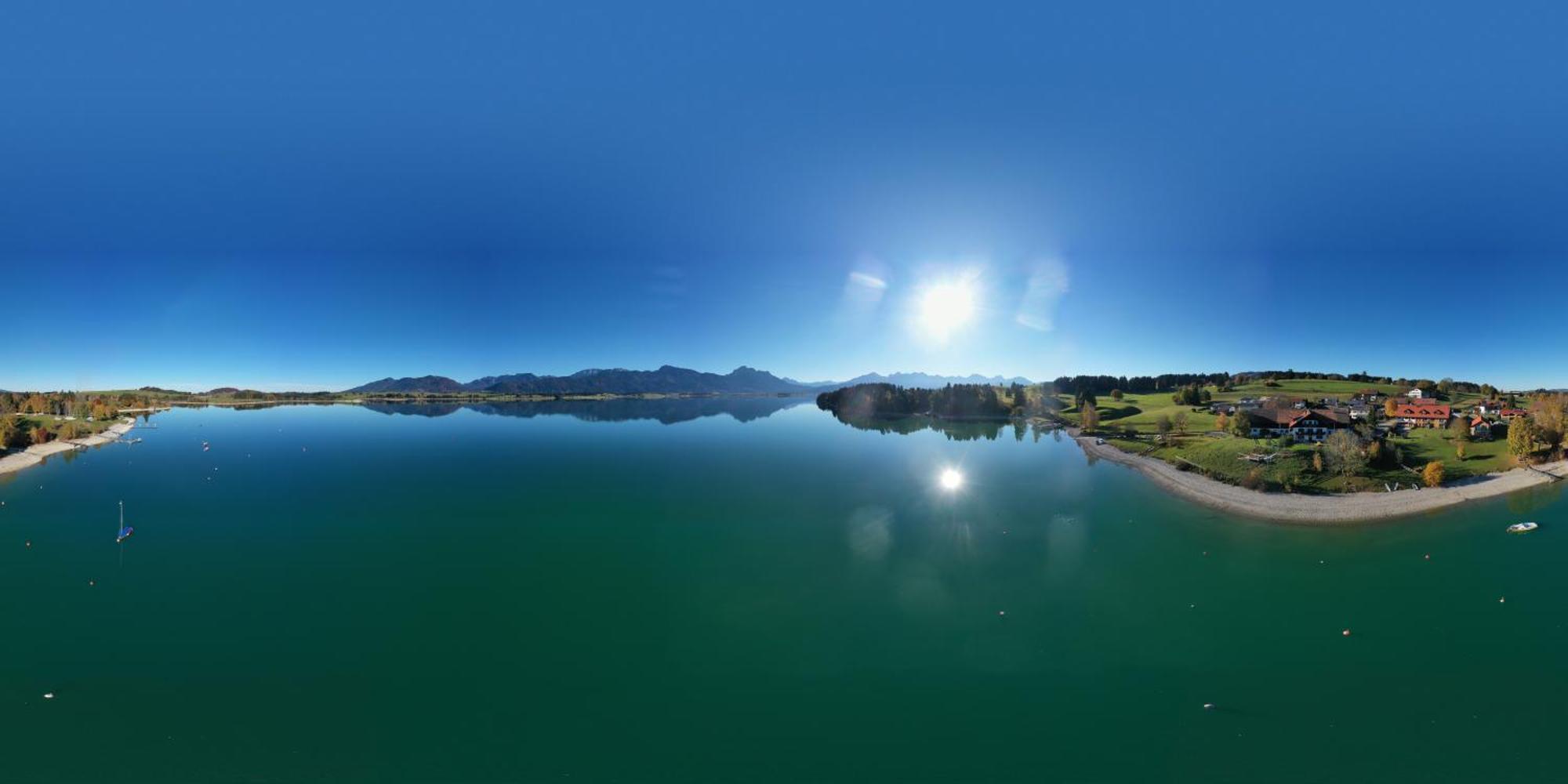 Seehotel Und Appartements Schnoeller Rieden am Forggensee Exterior photo